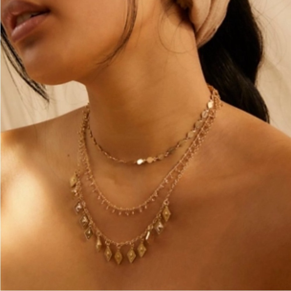 Free People Millie layered necklace
